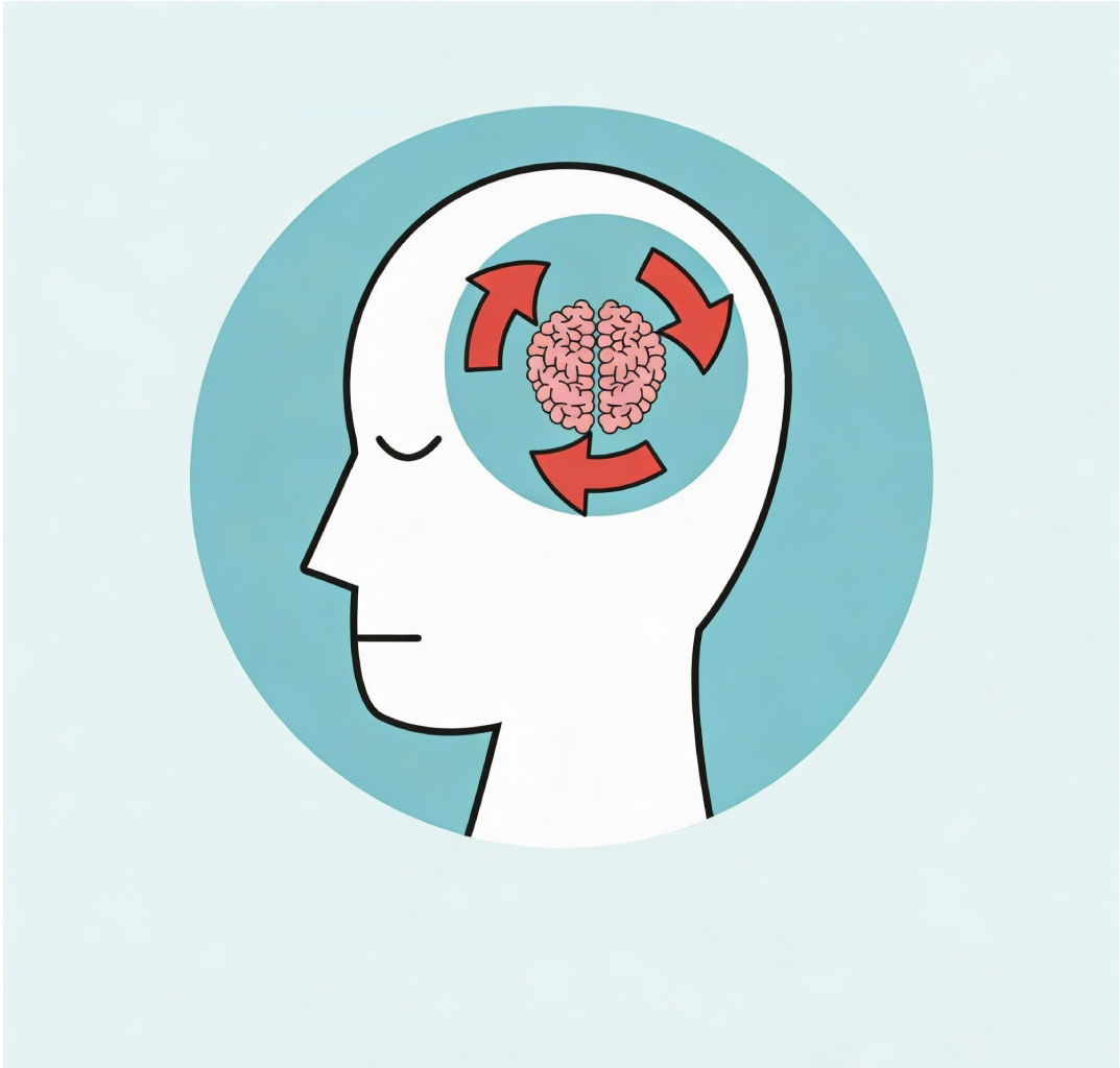 Ilustración sobre ejercicios de memoria para entrenar la atención y la concentración